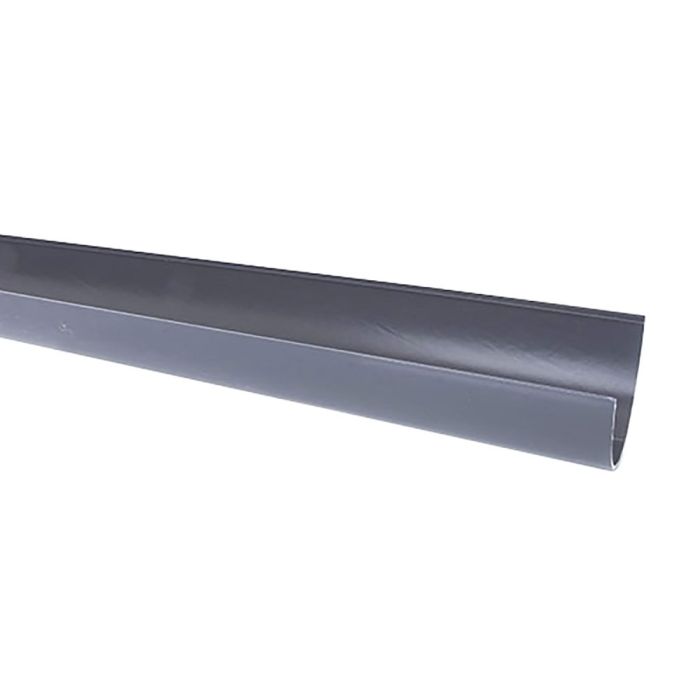 Anthracite Grey Deepflow Gutter - 114mm x Length 4m