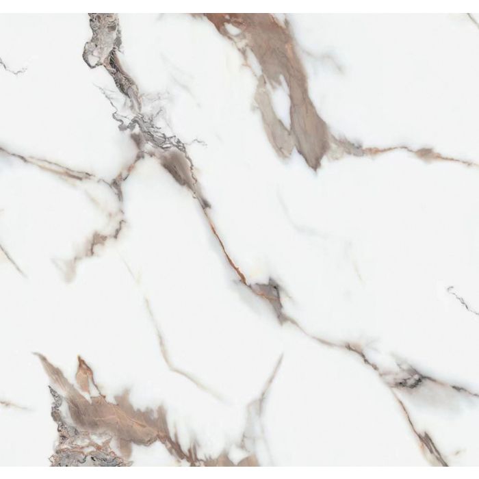 Guardian Neptune Super Matt Bronze Carrara Marble 10mm PVC Decor Cladding Panel - 2.4m x 1m