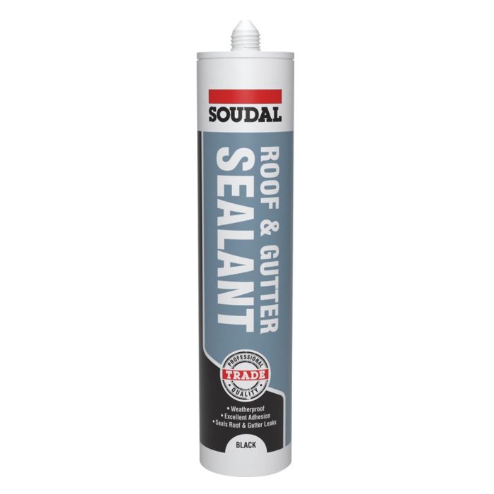 Black Gutter & Roof Trade Sealant – 290ml