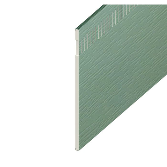Chartwell Green Woodgrain 10mm Vented Flat Board - Length 5m x Width 200mm
