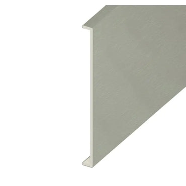 Agate Grey Woodgrain Double Fascia Capping Board - Length 5m x Width 450mm