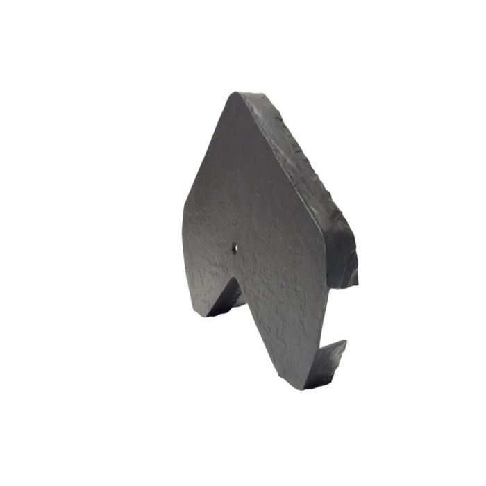 Slate Grey Envirotile Plastic Lightweight Slate Gable End Cap - Length 178mm x Width 325mm