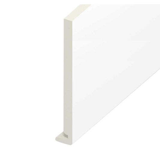 Eurocell White Fascia Board - L 5m x W 250mm