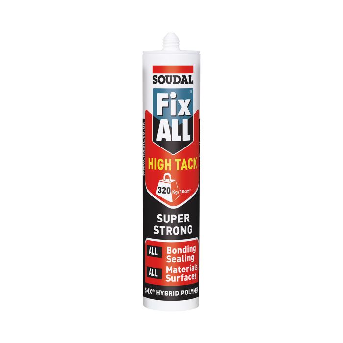 Grey Fix All High Tack Sealant Adhesive - 290ml