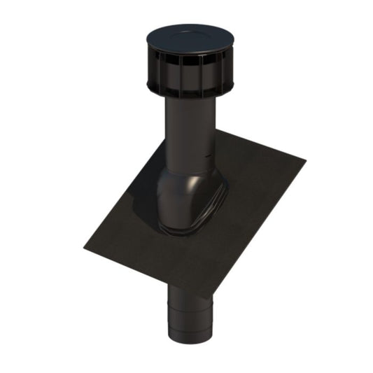 Ubbink Slate UB34 Roof Terminal Multi Vent + Tile 25-45° - 150mm