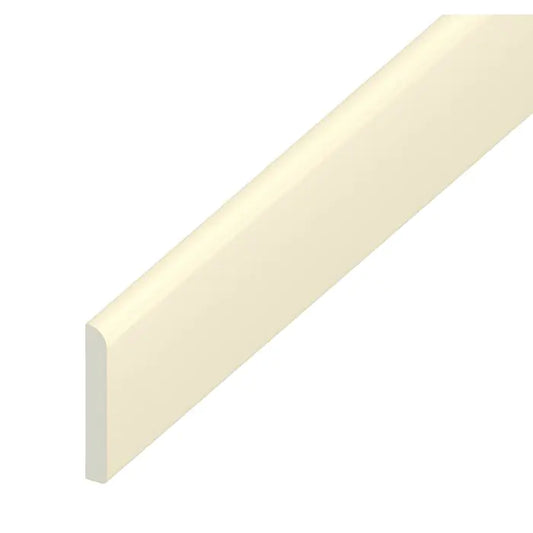 UPVC Multi-Purpose Trim - Cream, 5m x 45mm