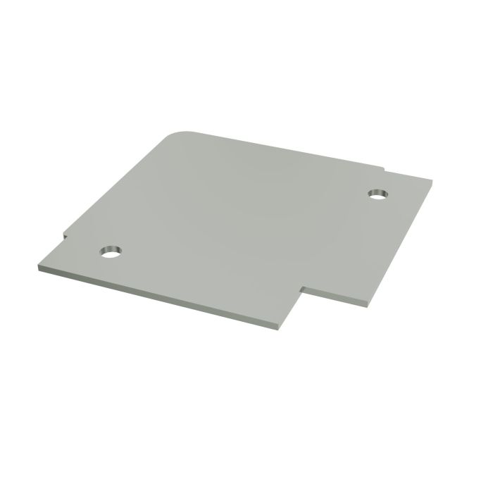 Soft Green Vertical Coastline Composite Cladding External End Closer - Width 61mm x Length 61mm