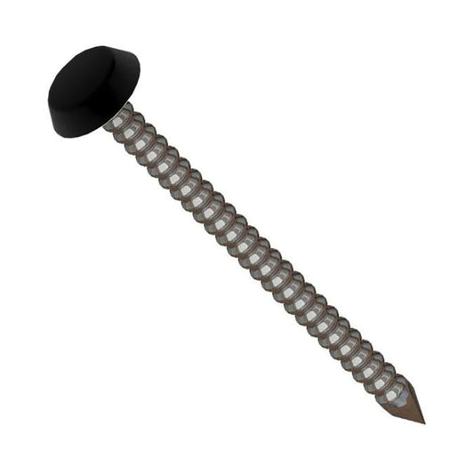 Black Europin Stainless Steel Fixing Pins - Length 40mm x Box of 250