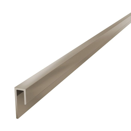 Oyster White Horizontal Coastline Cladding Window Reveal Trim - Length 5m