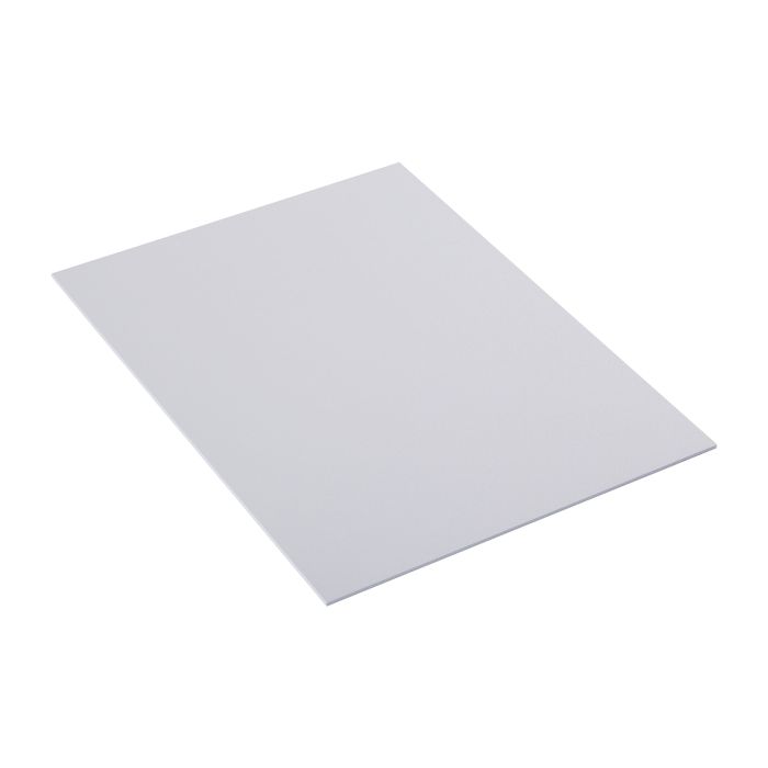 White Palight Solid uPVC Hygiene Wall Cladding 2mm Thick Panel - Length 2.44m x Width 1.22m