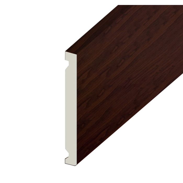 Rosewood Double Ended Flat Fascia Board - Length 5m x Width 400mm