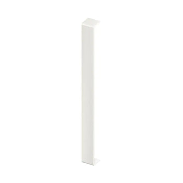 Fascia and Capping Board Double Ended Joining Trim - White Ash, 450mm