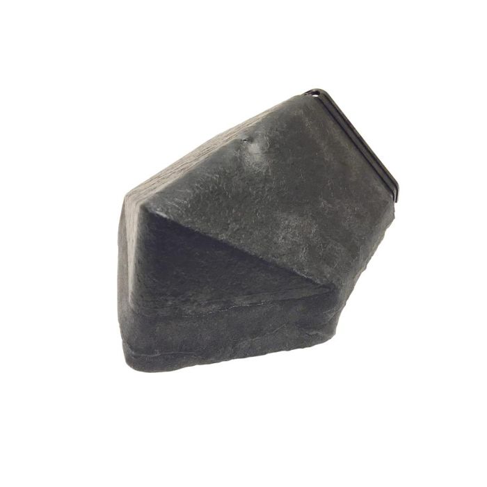 Slate Grey Envirotile Slate 80 Degree Hip End Cap - Length 245mm x Width 165mm