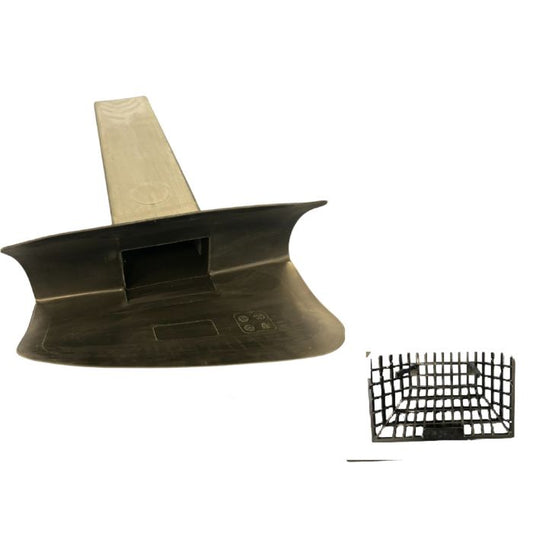 Elevate Rubbercover EPDM Wall Drain - 100mm x 100mm