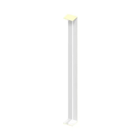 Fascia and Capping Board Double Ended Joining Trim - Cream, 450mm