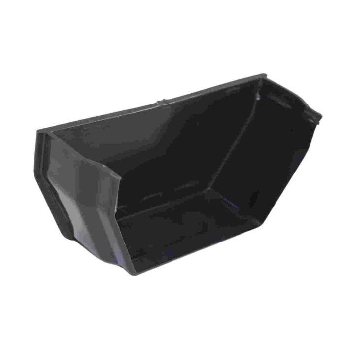Anthracite Grey Square Guttering Internal Stop-end - 114mm