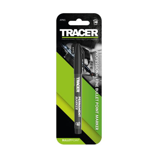 Tracer Black Permanent Multi-Purpose Marker Pen