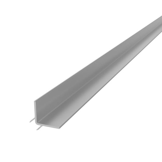 Moondust Grey Vertical Coastline 90° Internal Cover - Length 5m x Width 39.7mm