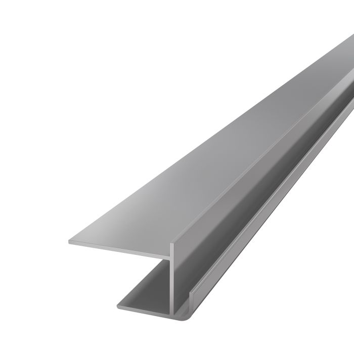 Moondust Grey Horizontal Coastline Cladding Window Reveal Corner Trim - Length 5m