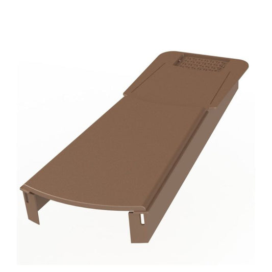 Brown Euroverge Universal Dry Verge - Length 395mm x Width 165mm