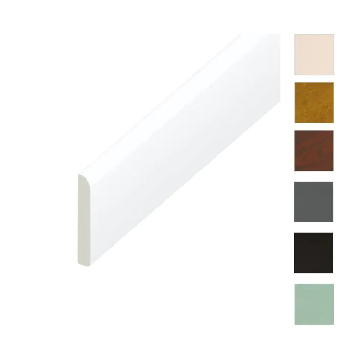 UPVC Multi-Purpose Trim - White, 5m x 45mm