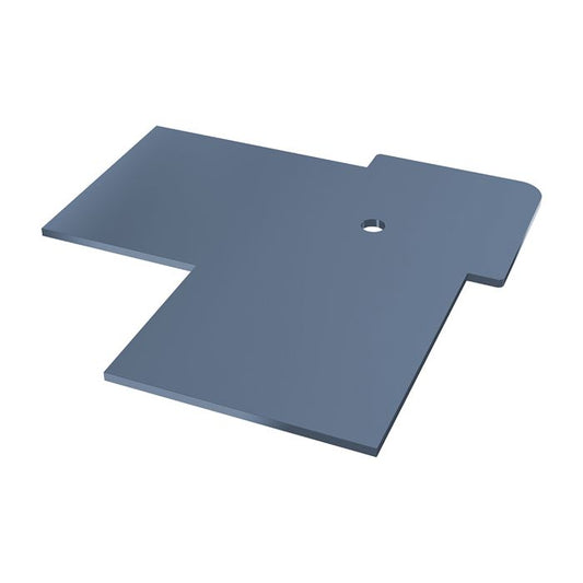 Pigeon Blue Horizontal Coastline Cladding 90° External Corner End Cap