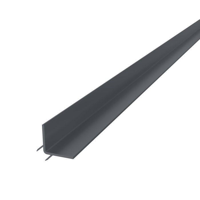 Anthracite Grey Vertical Coastline 90° Internal Cover - Length 5m x Width 39.7mm