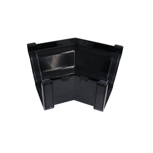 Black Ogee Guttering 135° External Angle - 135mm