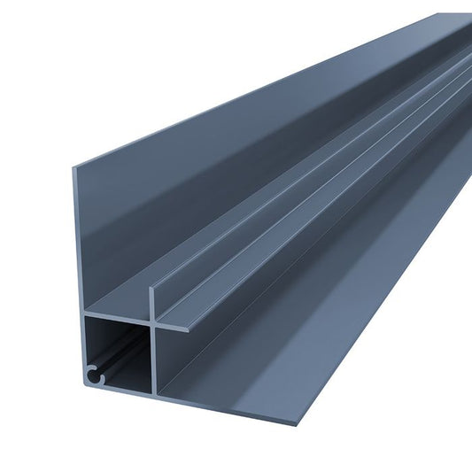 Pigeon Blue Horizontal Coastline Cladding 90° Internal Corner - Length 5m