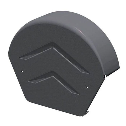 Grey Manthorpe Dry Verge Round Ridge Cap - 226mm x 265mm
