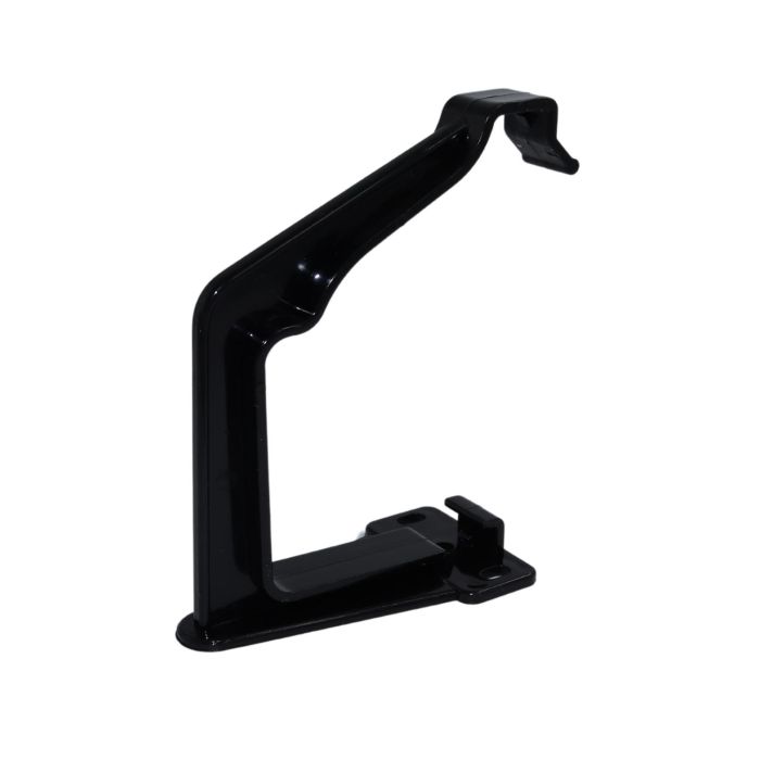 Black Ogee Guttering Fascia Bracket - 135mm