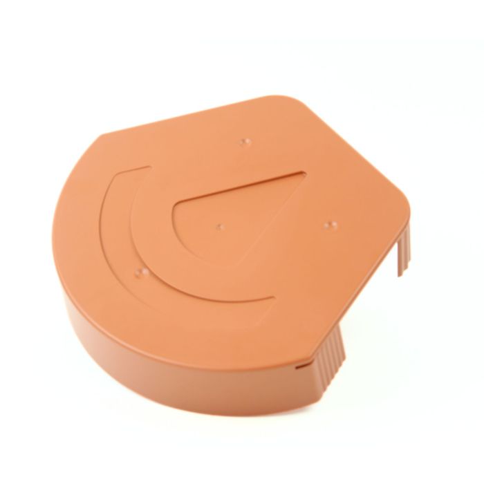 Ubbink Red Dry Verge Universal Cap Round