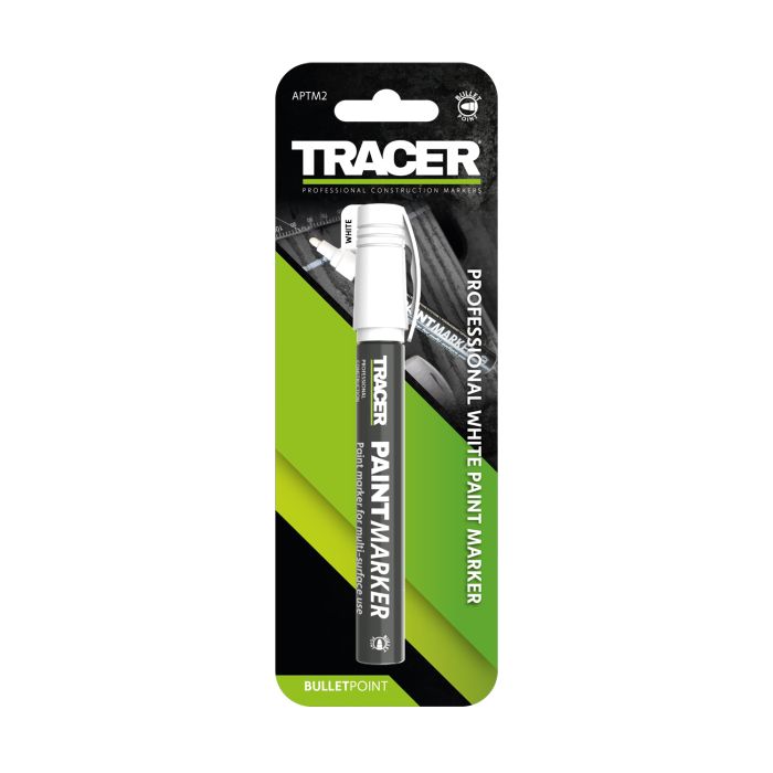 Tracer White Permanent Multi-Purpose Marker Pen