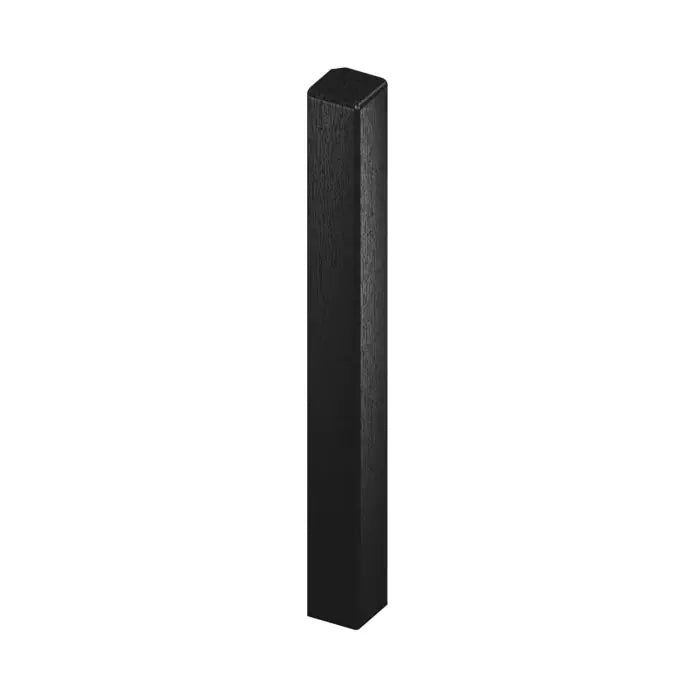 UPVC Fascia Corner Trim - Black Ash, 450mm