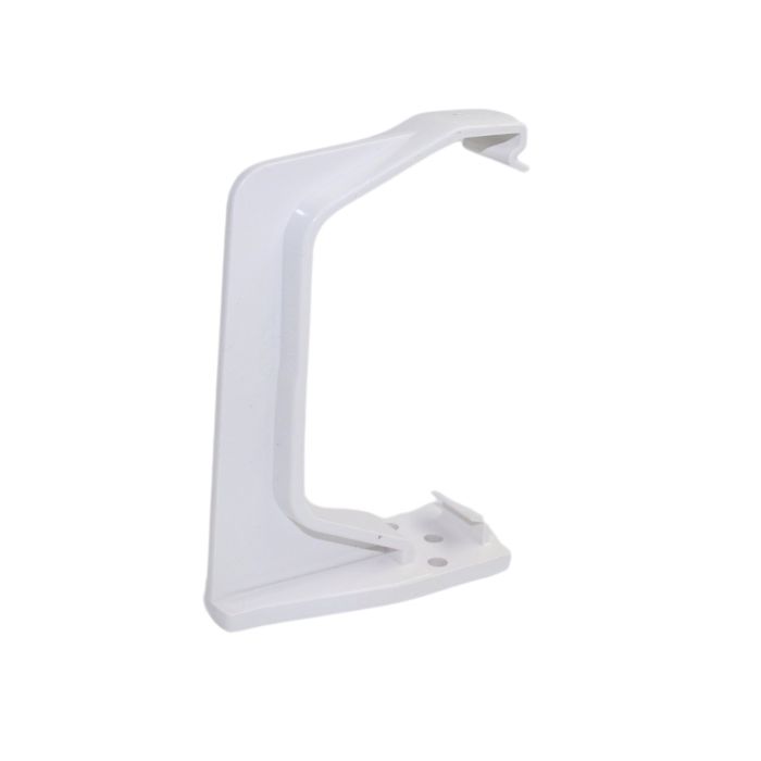 White Square Guttering Fascia Bracket - 114mm