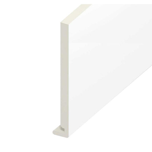 Eurocell White Fascia Board - L 5m x W 225mm