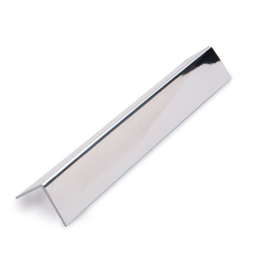 Guardian Chrome PVC Decor Cladding 8mm External Corner Trim - 2.7m