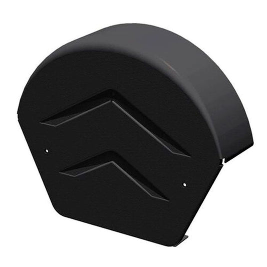 Black Manthorpe Dry Verge Round Ridge Cap - 226mm x 265mm