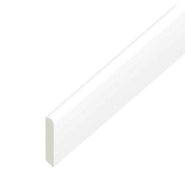 UPVC Multi-Purpose Trim - White Ash, 5m x Width 30mm