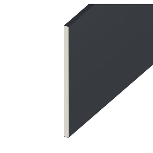 Anthracite Grey Smooth Flat Board - Length 5m x Width 300mm