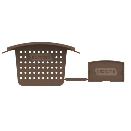 Brown Euroverge Universal Dry Verge Starter Unit and End Cap – 2 pack (2 x Starters 2 x End Caps)