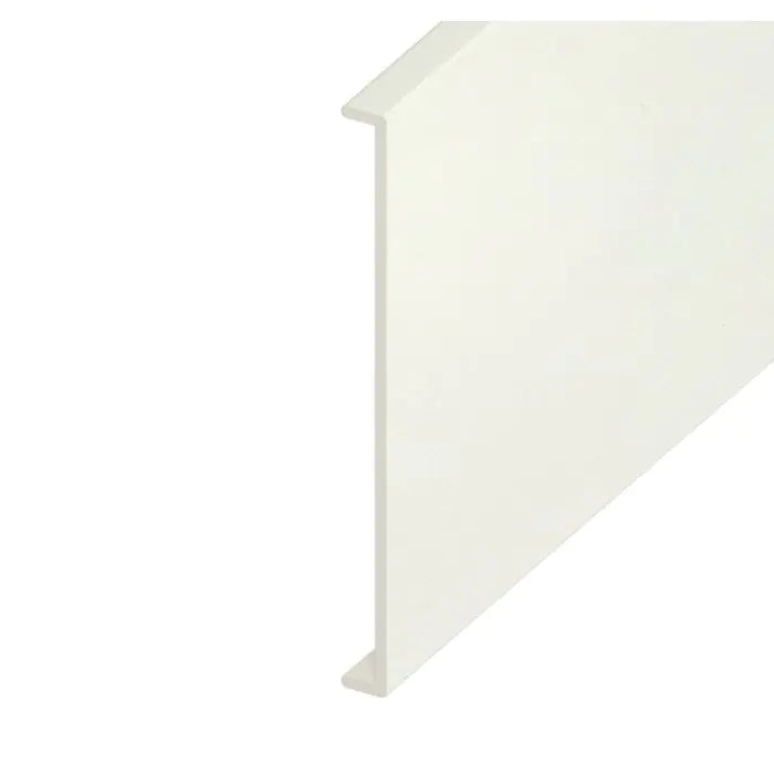White Ash Woodgrain Double Fascia Capping Board - Length 5m x Width 450mm