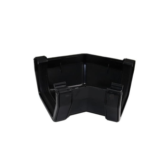 Black Square Guttering 135° Angle - 114mm
