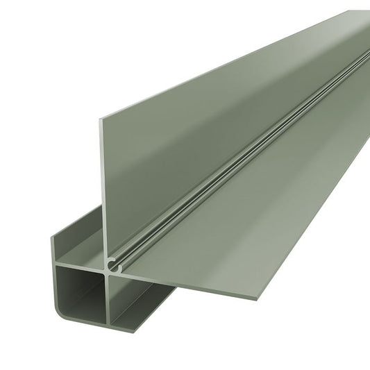 Soft Green Horizontal Coastline Cladding 90° External Corner - Length 5m