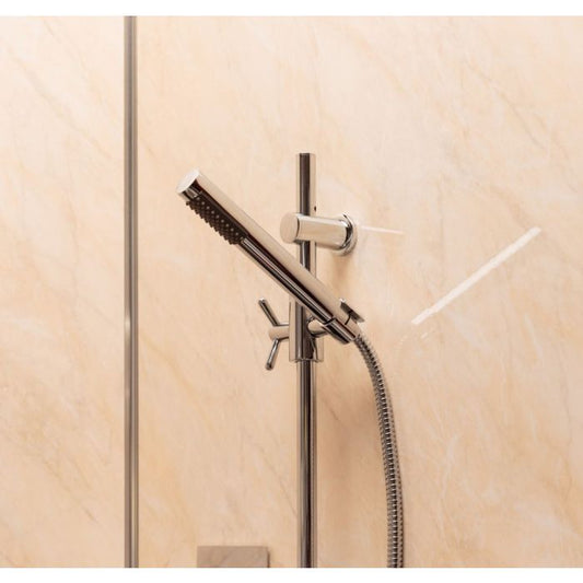 Storm Pergamon Marble 10mm Bathroom Cladding Panel - 2.4m x 1m