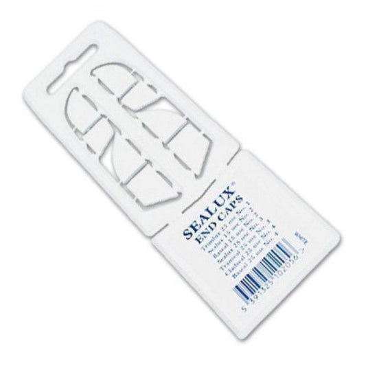 Guardian White PVC Decor Cladding Cladseal End Caps