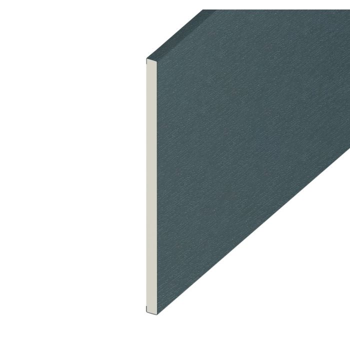 Slate Grey Woodgrain Flat Board - Length 5m x Width 200mm