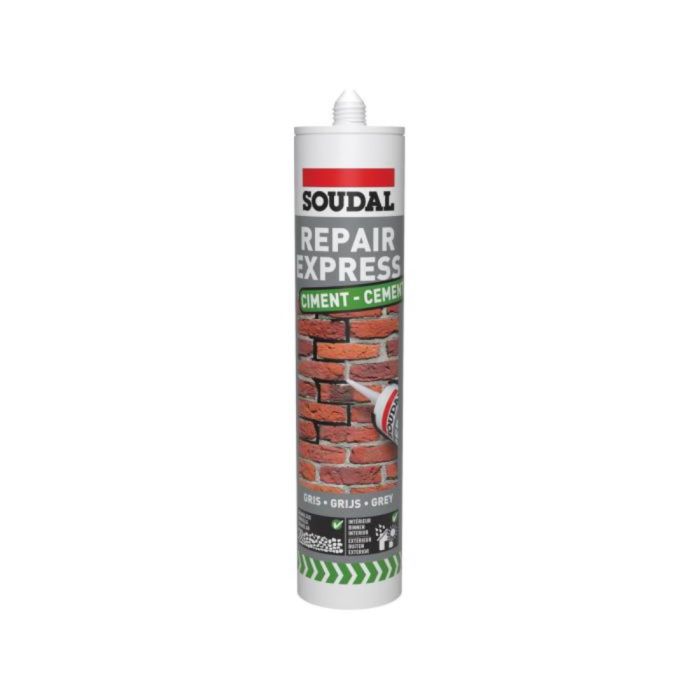 Soudal Beige Repair Express Cement Acrylic Sealant - 290ml
