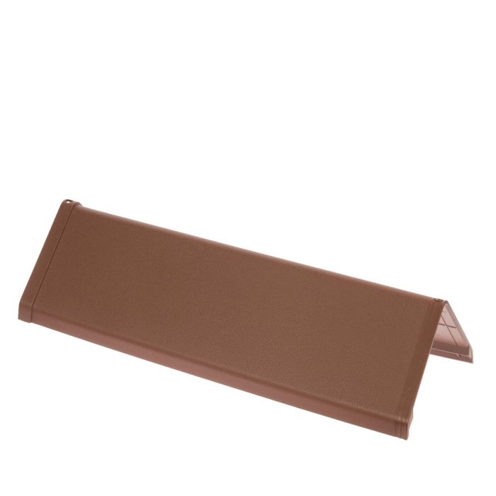 Terracotta Envirotile Plastic Lightweight Standard Hip Cap - Length 425mm x Width 150mm