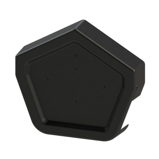 Black Euroverge Universal Dry Verge Angled Ridge Cap - Length 245mm x Width 270mm